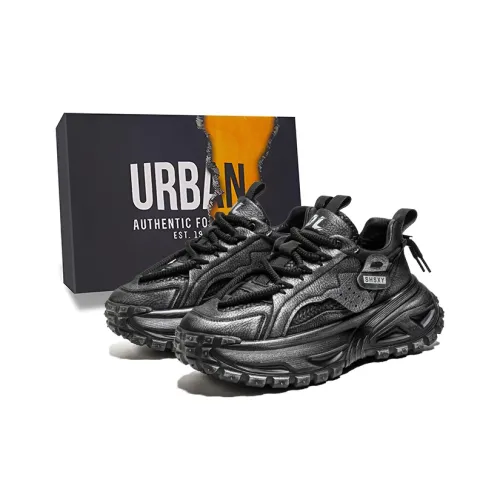 URBAN AUTHENTIC Высота Увеличивающие Износостойкие Легкие Противоскользящие Низкие Топ Кроссовки Мужские