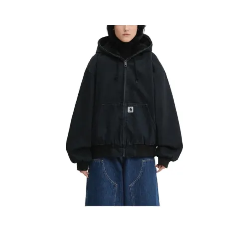 Carhartt WIP KURTKA W' OG Active Jacket Kolor Granatowy Перехідні Куртки та Пальто Жіночі