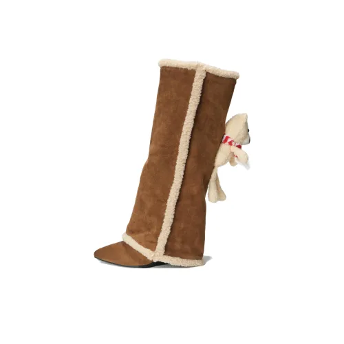 LANMOU Женские сапоги на высоком каблуке