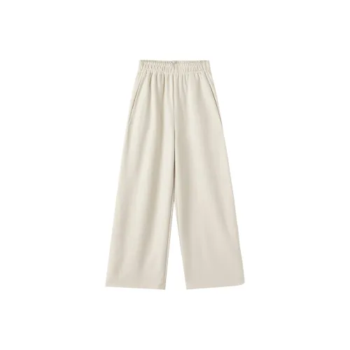 IKYOU Абрикос Женские Повседневные Брюки