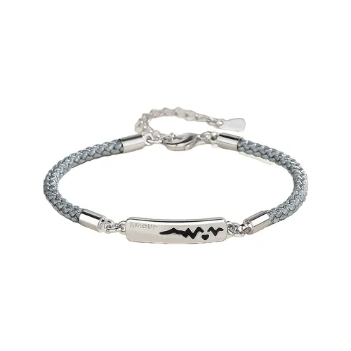 QIANFANGDAHUANGYE Браслеты с шнурками из смолы Унисекс