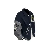 Темно-синий [Утолщенный байкеры с вышивкой]