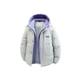 Белый, серый [съемный бренд, брошь]