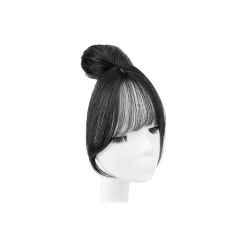 MUNINGFEI 3D Французские Bangs Волосы Замена Патч Парики Кокетливый стиль Корейский стиль