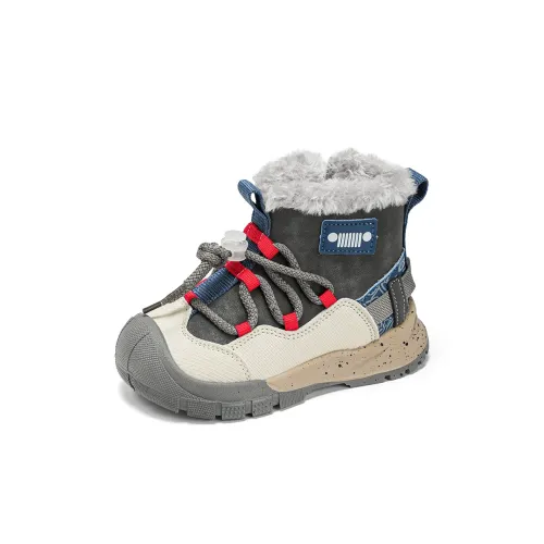 Снежная Белоснежка Амортизация Отскок Устойчивость к истиранию Противоскользящий Анти-KICK MID Топ Детские зимние сапоги
