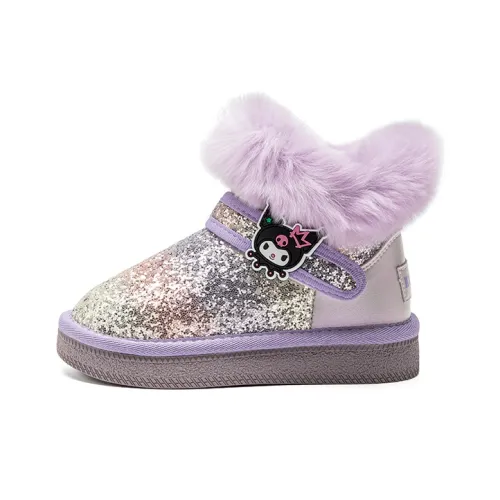 Санрио Куроми Устойчивый к истиранию Легкий Амортизация Термический Баланс Детские зимние сапоги Унисекс