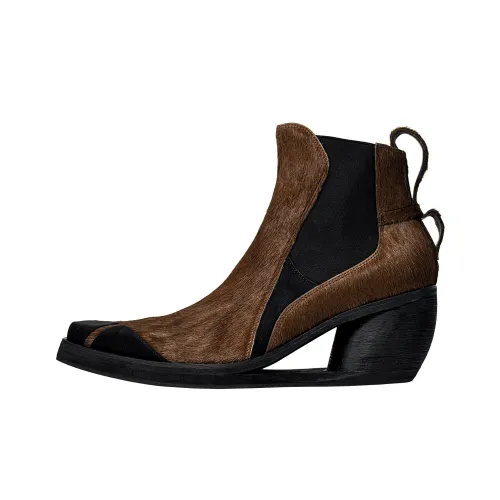 Scry DIG Челси Челси Унисекс Коричневый Конский волос