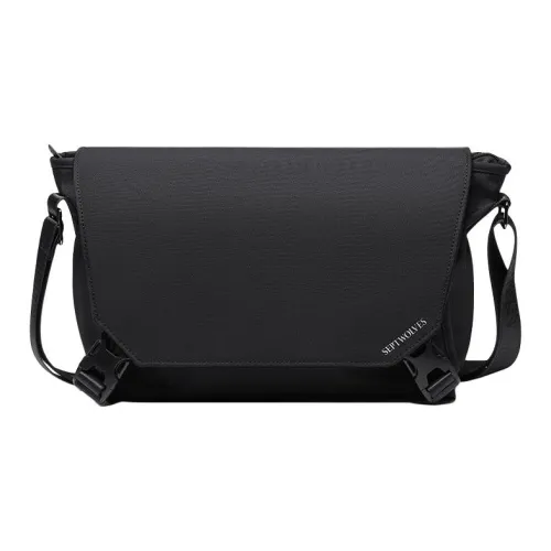 SEPTWOLVES Oxford с тканевой сумкой через плечо мужская