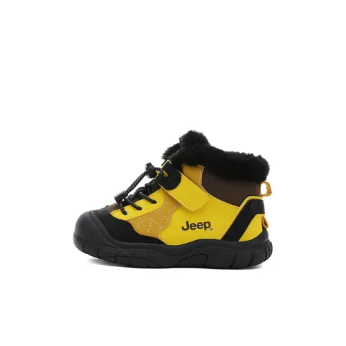 Jeep Slip-resistant Abrasion-resistant Thermal MID Top Детские зимние сапоги