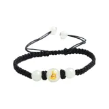 Ночной светящийся браслет с обезьяной - кофейный шнур