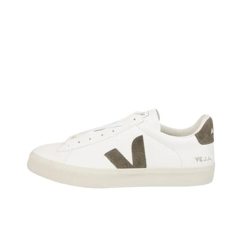 VEJA Campo Low Топ Стильный Скейтбординг Унисекс Белый