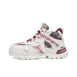 Бежево-красный