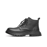 Черный с флисовой подкладкой