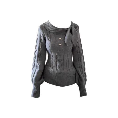 STARFEI Серый Женский Свитер