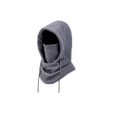 Тёмно-серый термический флис