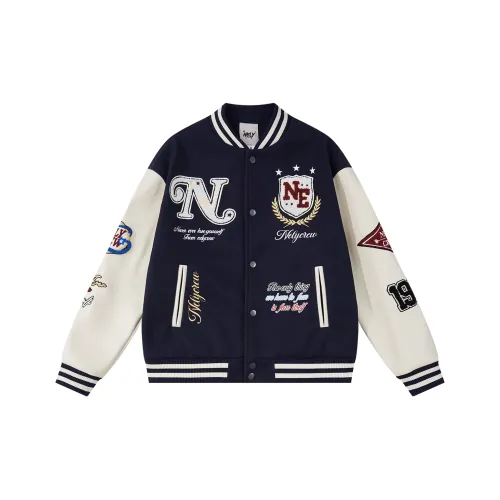 NELY Темно-синий Унисекс Бейсбольные Джерси