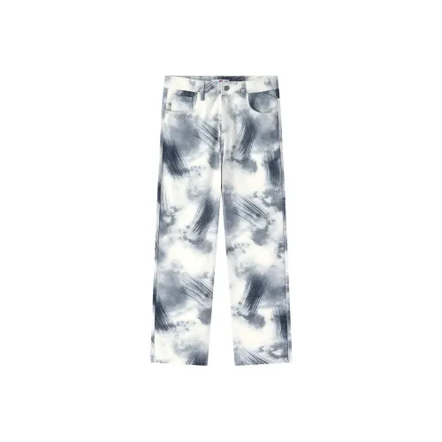 LEE COOPER Белый Мужской Джинсы