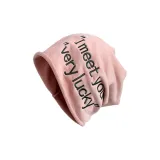 Встречаем Свободную шапку-бини - Розовый