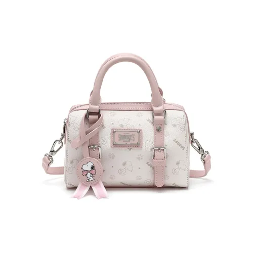 SNOOPY ПУ (полиуретан) ПВХ Сумка Женская Розовая