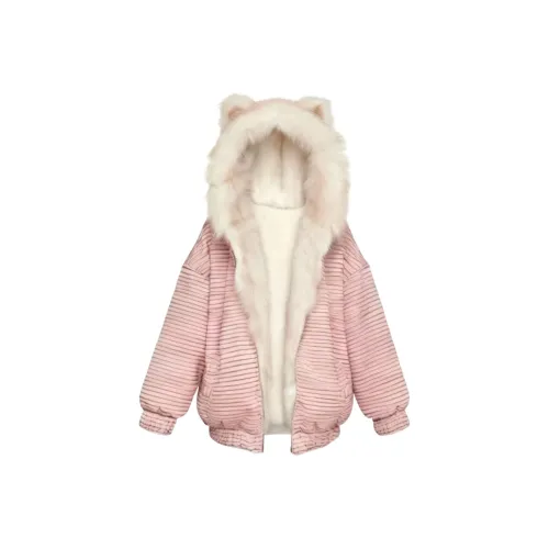 SDN by41 Розовые полосы Женские Свитшоты