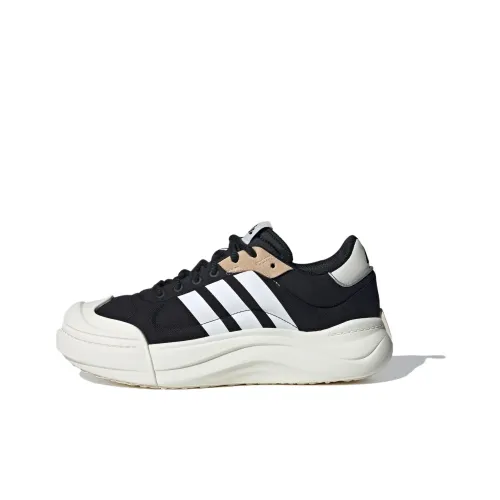 Adidas MAXXCOURT SPW Устойчивый к истиранию Низкий Топ Повседневная обувь Унисекс Черный Белый