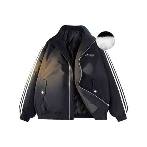 DOUBLEFISH Хлопковый пуховик пальто унисекс