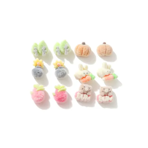 FENGQIYUAN Сплав Серьги-гвоздики Женские