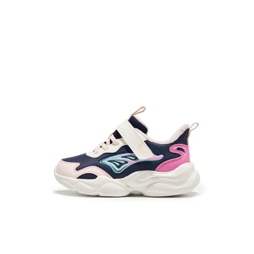 XTEP Противоскользящая устойчивая к истиранию утепленная обувь темно-фиолетовый парусный белый водный розовый детский