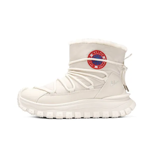 Warrior Термический Высота Увеличивающий Устойчивый к Износу Высокий Топ Утепленная Обувь Мужская Бежевая