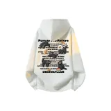 Тяжелый полиэстер-хлопок, белый, серый, фотиния, черный