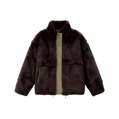 ORANDOR WEAR Бархат Feel Пальто Женское