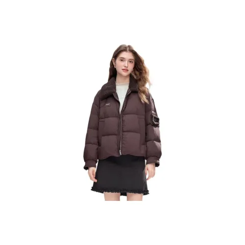 BETU Бордовый Женские Пуховики