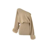 Хаки платье