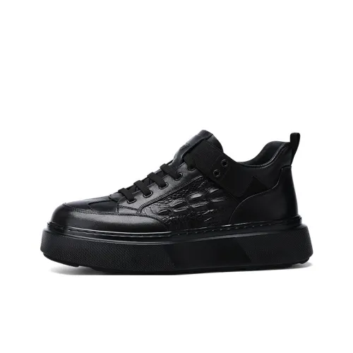 U7 Высокие Топы Обувь с Платформой Повседневная Скейтборд Обувь Мужская