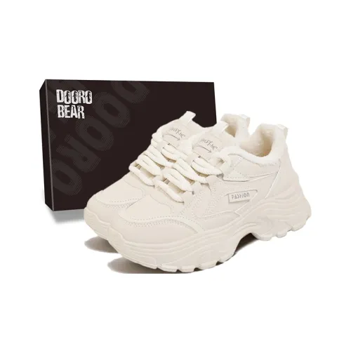 Budding Bear Устойчивый к истиранию противоскользящий MID Топ Толстая подошва Кроссовки Женские