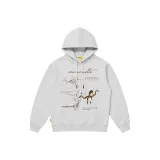 Белый Серый Худи