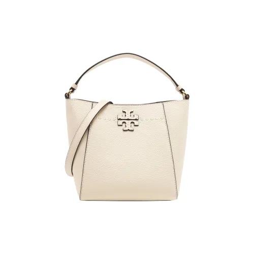 TORY BURCH McGraw Кожа Сумка Маленькая Женская Серая Белая