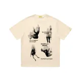 Абрикосовый топ с короткими рукавами