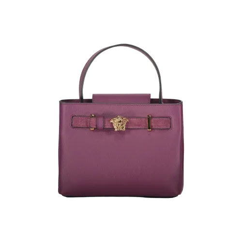 VERSACE Телячья кожа Сумка на одно плечо Женская Фиолетовая