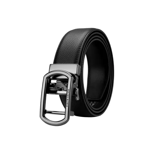 PIERRE CARDIN Ремни из крупнозернистой текстуры коровьей кожи Мужской 3,4CM