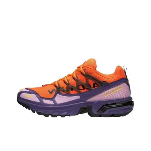 SALOMON ACS + HERITAGE Износостойкий Дышащий Низкий Топ Уличная Обувь Мужская Красный цвет Драконовый Фрукт