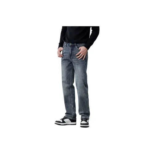 Dme Medium Blue Unisex Jeans Dme Средне-синие унисекс джинсы