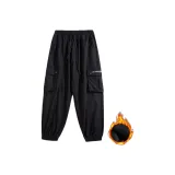 Черный с флисовой подкладкой