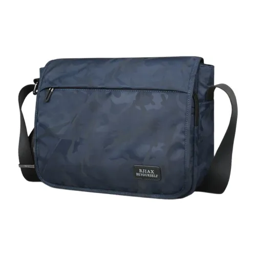 BJIAX Oxford Messenger Bag Сумка через плечо Мужская Синяя Черная