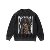 Винтажный свитшот с круглым вырезом