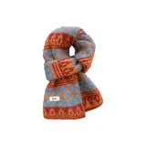 Оранжевый, синий стиль