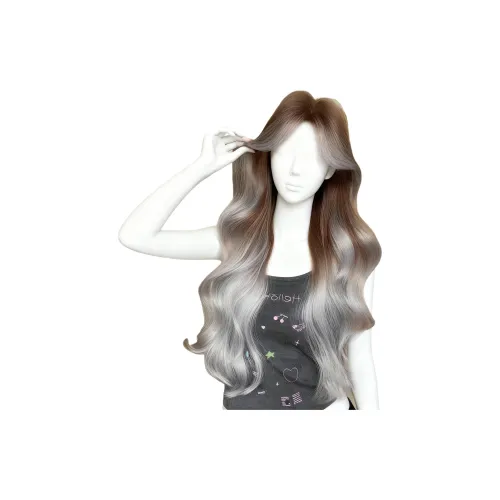 FYOSEE [Aurora Trail] Парики для женских американский Balayage модный формирование лица индивидуальный азиатский естественный длинный волосы