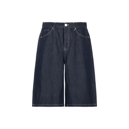 GUESS Мужские джинсовые шорты синего и черного цвета