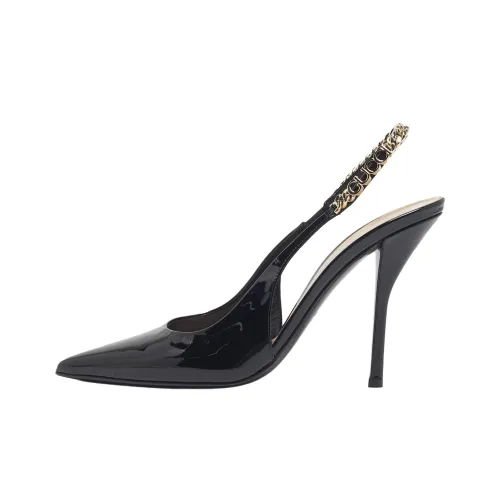 GUCCI Signoria Узкий каблук Высокие каблуки 10,5 см Женские Черный