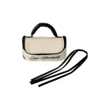 Бежевый с двумя лентами